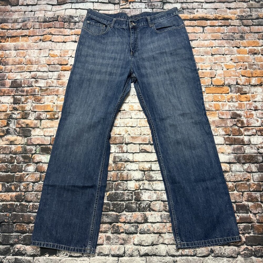 Vintage Y2K Old Navy Men's Loose Fit Jeans Size 38x34 (Yr. 2000) (MJ-02)